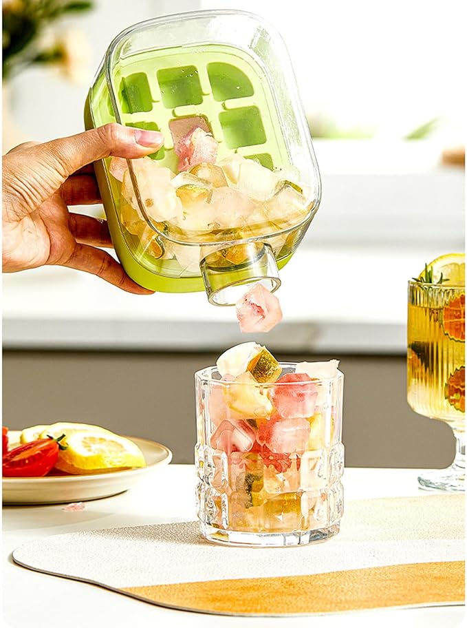 2-in-1 Silicone Ice Cube Bottle